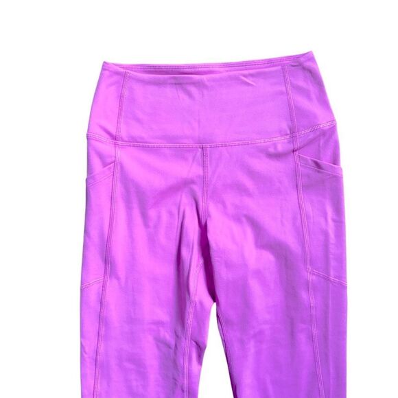 GapFit Pink Crop Leggings Size Small NWOT  1 0412 - Picture 2 of 5